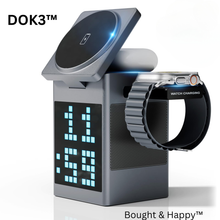 DOK3™: Charge. Play. Wake. The ultimate 3 in 1 smart dock