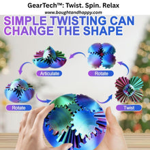 GearTech™: Twist. Spin. Relax